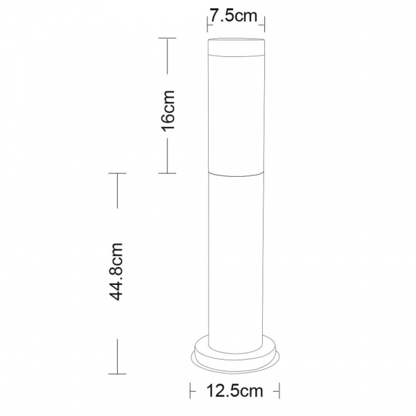 Уличный светильник Arte Lamp 68 A3158PA-1SS
