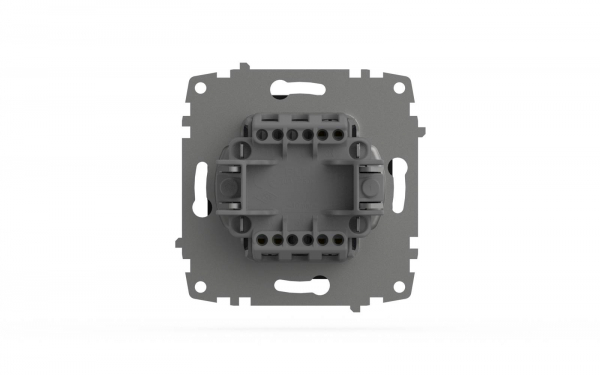 Выключатель двухклавишный ELBI Zena Vega 609-014800-257