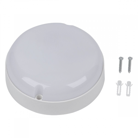 Настенно-потолочный светильник Volpe ULW-Q243 12W/4000К/NL SENSOR IP65 WHITE UL-00011716
