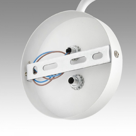 Спот Lumion Karina 8241/1W с 1 плафоном белый/белый цвет