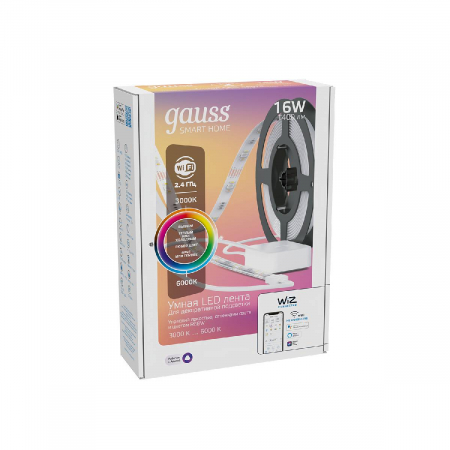 Светодиодная лента Gauss 3,2W/m 54LED/m RGBW 5M 5020122